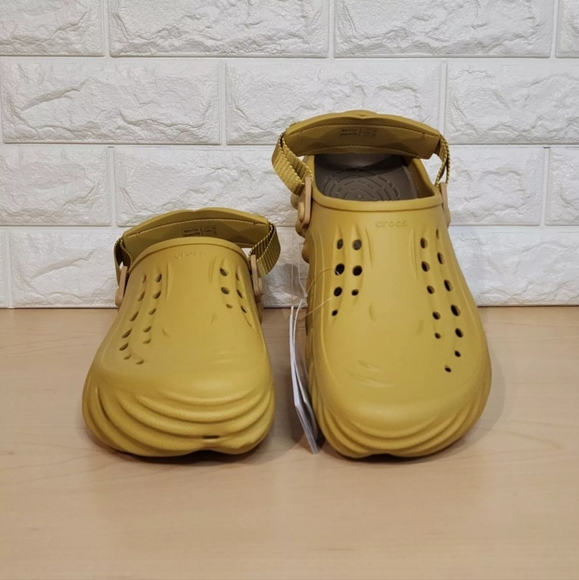 Crocs Echo Clog Mens Size 12 Desert Grass 207937-76A - Picture 2 of 10